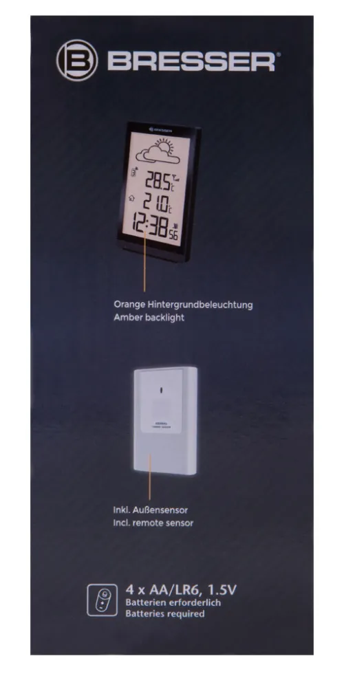 picture Bresser TemeoTrend ST RC Weather Station, black,  13