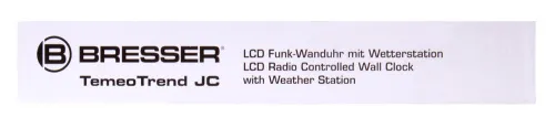 picture Bresser TemeoTrend JC LCD RC Weather Station (Wall clock), white,  13