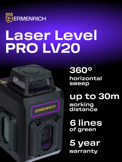picture Ermenrich PRO LV20 Laser Level,  11