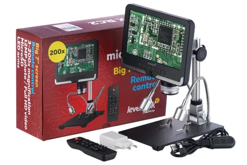 photo Levenhuk DTX RC2 Remote Controlled Microscope,  2