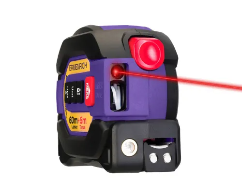 picture Ermenrich Reel SLR600 PRO 3-in-1 Laser Tape Measure,  2