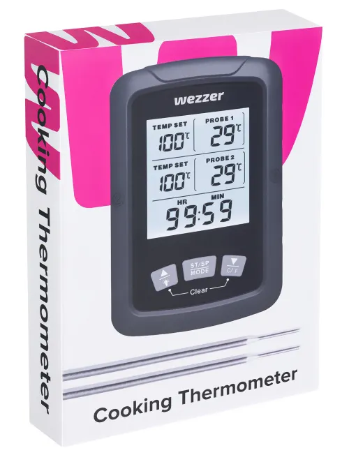 picture Levenhuk Wezzer Cook MT60 Cooking Thermometer,  10