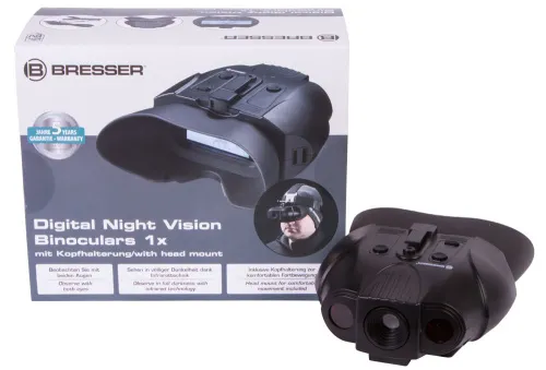 image Bresser 1–2x Digital Night Vision Binoculars, with Head Mount,  13