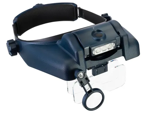 picture Levenhuk Discovery Crafts DHR 20 Head Rechargeable Magnifier,  4