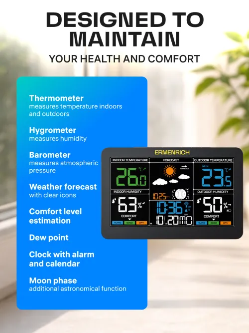picture Ermenrich Report WR60 Weather Station,  13