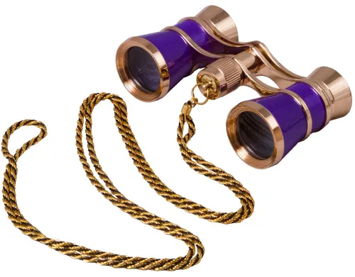 photo Levenhuk Broadway 325C Opera Glasses with Chain,  4