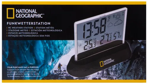 photo Bresser National Geographic Weather Station, transparent - Exhibition Item,  11