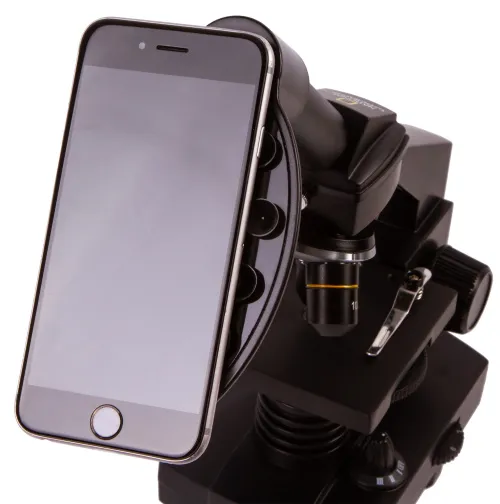 image Bresser National Geographic 40x–1280x Microscope with Smartphone Holder,  11