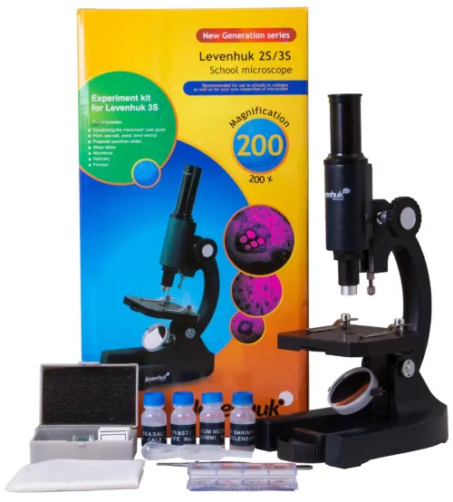 photo Levenhuk 3S NG Monocular Microscope,  2