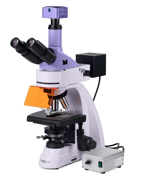 photograph MAGUS Lum D400L Fluorescence Digital Microscope,  3