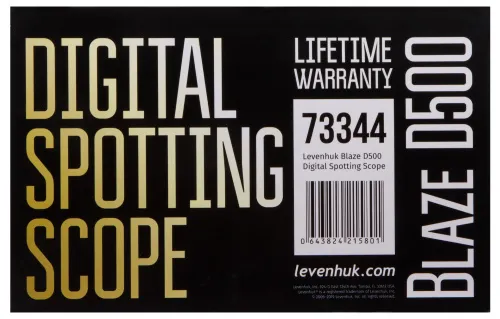 picture Levenhuk Blaze D500 Digital Spotting Scope,  20