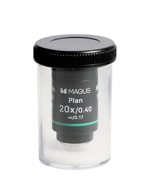 image MAGUS 20PL60 Plan 20х/0.40 ∞/0.17 H60mm Objective,  5