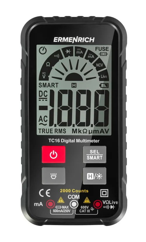photo Ermenrich Zing TC16 Digital Multimeter,  3