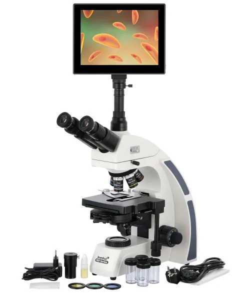 photograph Levenhuk MED D45T LCD Digital Trinocular Microscope,  2