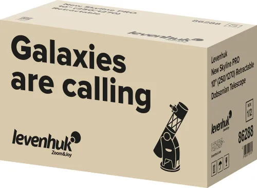 picture Levenhuk New Skyline PRO 10" (250/1270) Retractable Dobsonian Telescope,  7