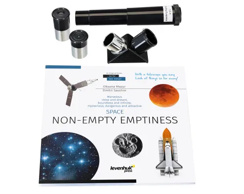 image Levenhuk Discovery Spark Travel 50 Telescope with book,  5