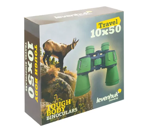 image Levenhuk Travel 10x50 Binoculars,  12