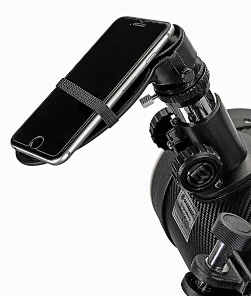 photo Bresser Spica 130/1000 EQ3 Telescope with smartphone adapter,  11