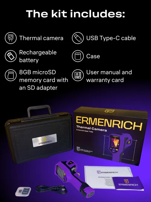 photograph Ermenrich Seek TV55 Thermal Camera,  15