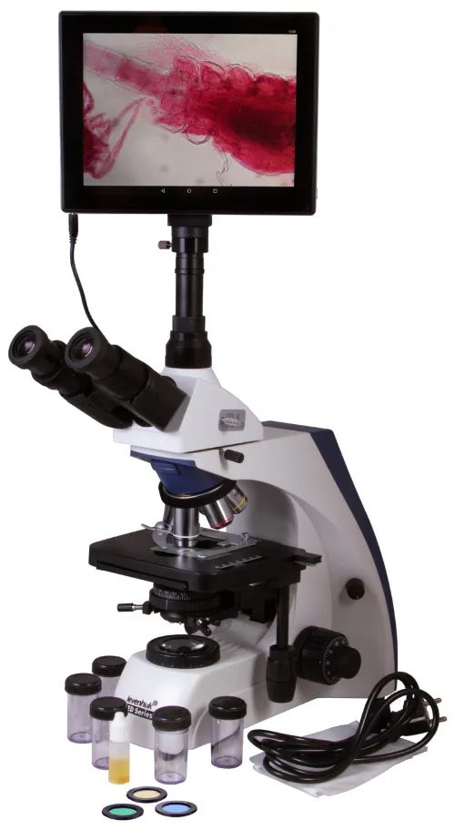 photograph Levenhuk MED D35T LCD Digital Trinocular Microscope,  2