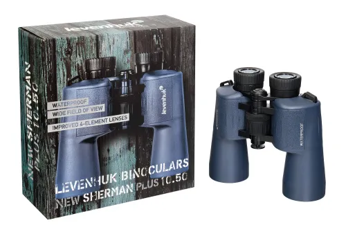 image Levenhuk New Sherman PLUS 10x50 Binoculars,  5