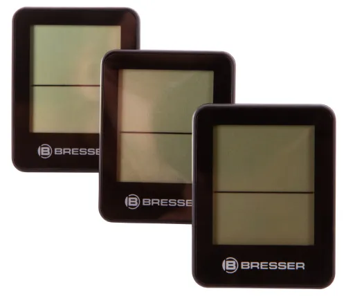 image Bresser Temeo Hygro Indicator 3-unit Set, black,  2