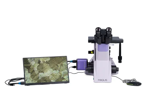 picture MAGUS Metal VD700 LCD Metallurgical Inverted Digital Microscope,  7