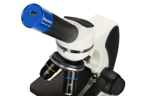 image Levenhuk Discovery Pico Polar Digital Microscope with book,  4