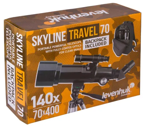 image Levenhuk Skyline Travel 70 Telescope,  16