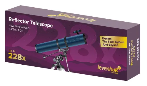 photo Levenhuk New Skyline PLUS 114/900 EQ2 Telescope,  2