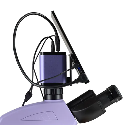 photograph MAGUS Lum D450L LCD Fluorescence Digital Microscope,  23
