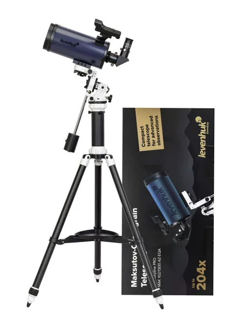 picture Levenhuk New Skyline PRO MAK 102/1300 AZ-EQA Telescope,  2