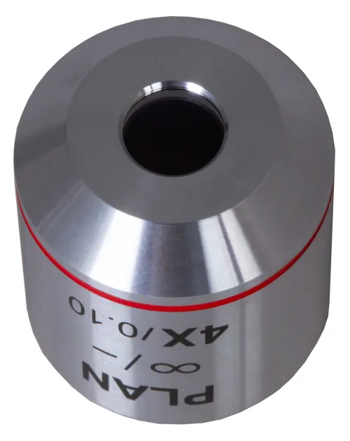 picture Levenhuk MED 4x Infinity Plan Achromatic Objective,  4
