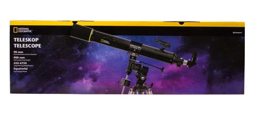 image Bresser National Geographic 90/900 EQ3 Telescope,  10