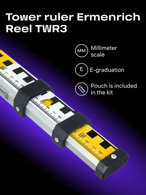 photo Ermenrich Reel TWR3 Tower Ruler,  9