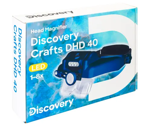 photograph Levenhuk Discovery Crafts DHD 40 Head Magnifier,  11
