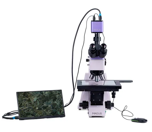 image MAGUS Metal D650 BD LCD Metallurgical Digital Microscope,  6