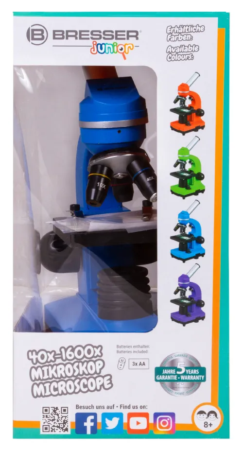 photo Bresser Junior Biolux SEL 40–1600x Microscope,  13