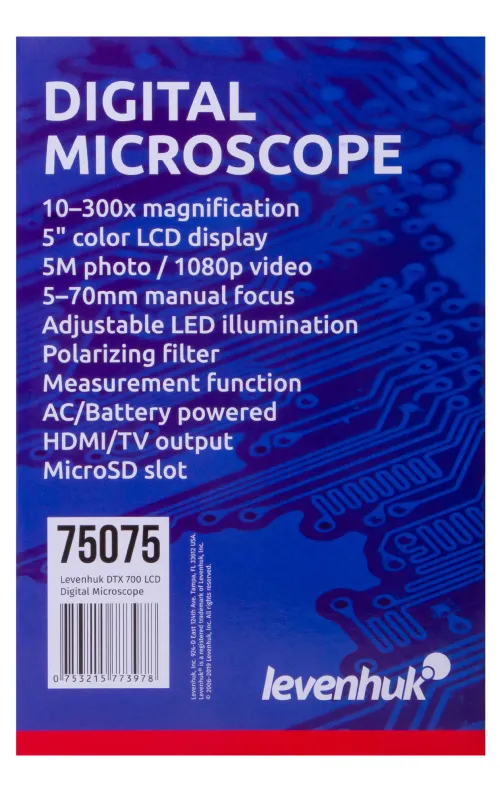 photo Levenhuk DTX 700 LCD Digital Microscope,  24
