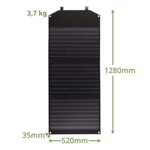 photograph Bresser Mobile Solar Charger 90 Watt with USB,  6