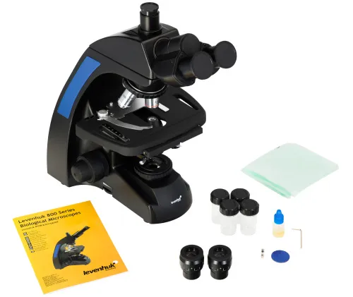 photograph Levenhuk 870T Biological Trinocular Microscope,  2