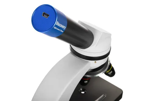picture Levenhuk Discovery Nano Polar Digital Microscope with book,  4