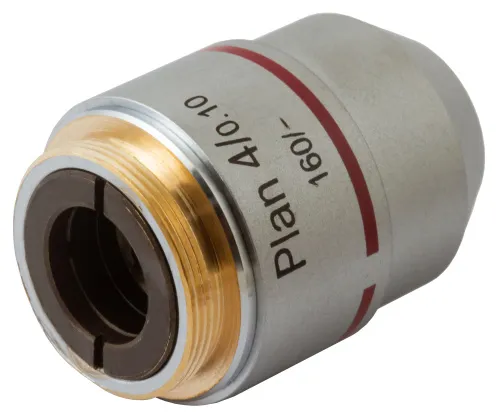 photograph Levenhuk MED 4x Plan Achromatic Objective,  3
