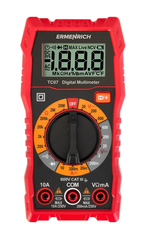 picture Ermenrich Zing TC07 Digital Multimeter,  2
