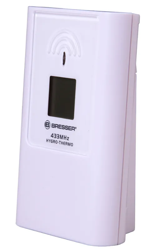 photo Bresser TemeoTrend JC LCD RC Weather Station (Wall clock), silver,  8