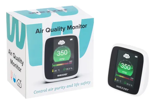 photograph Levenhuk Wezzer Air MC20 Air Quality Monitor,  3
