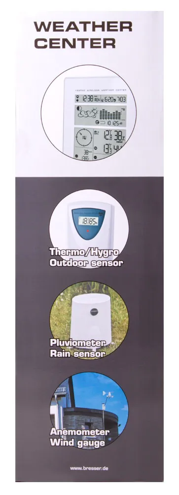 picture Bresser RC Weather Station, white,  17
