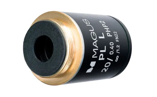 picture MAGUS 20HP 20х/0.40 Plan L phase PHP2  ∞/1.2 WD 8.0mm Objective,  4