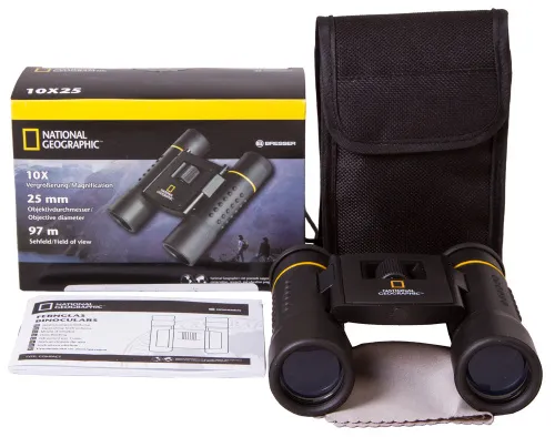 photograph Bresser National Geographic 10x25 Binoculars,  6