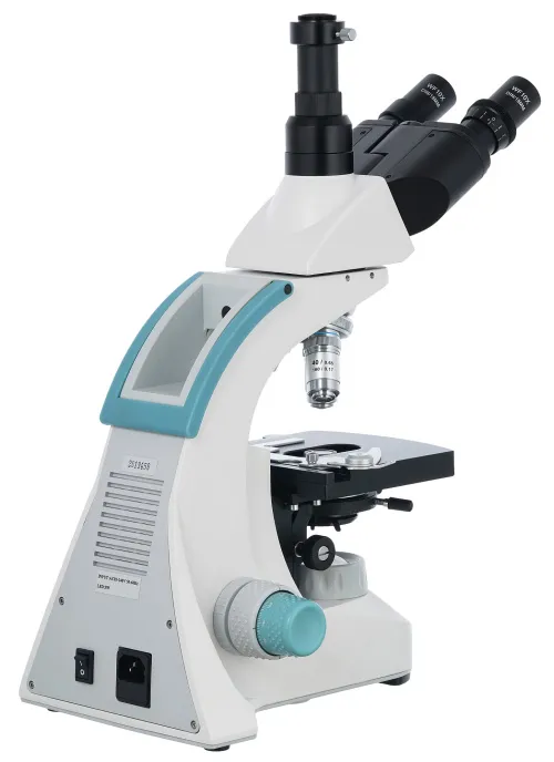 photo Levenhuk 950T DARK Trinocular Microscope,  7